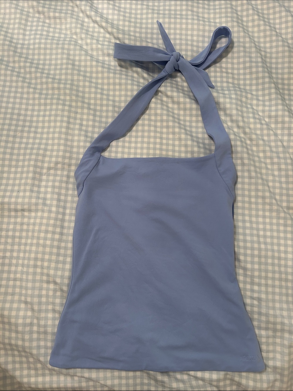 Aritzia Periwinkle Halter Tie-Neck Camisole